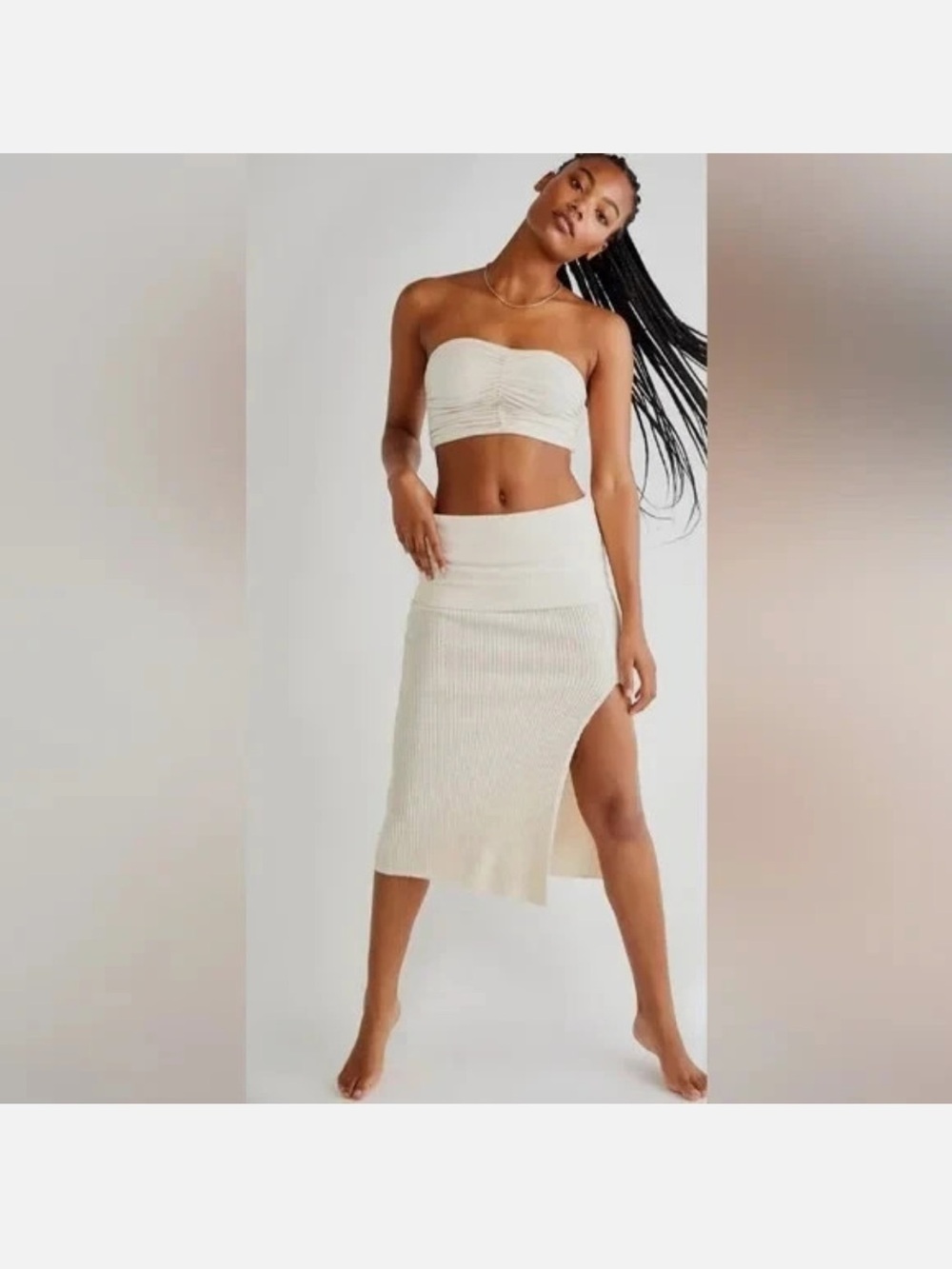 Free People FP One Pari Midi Skirt